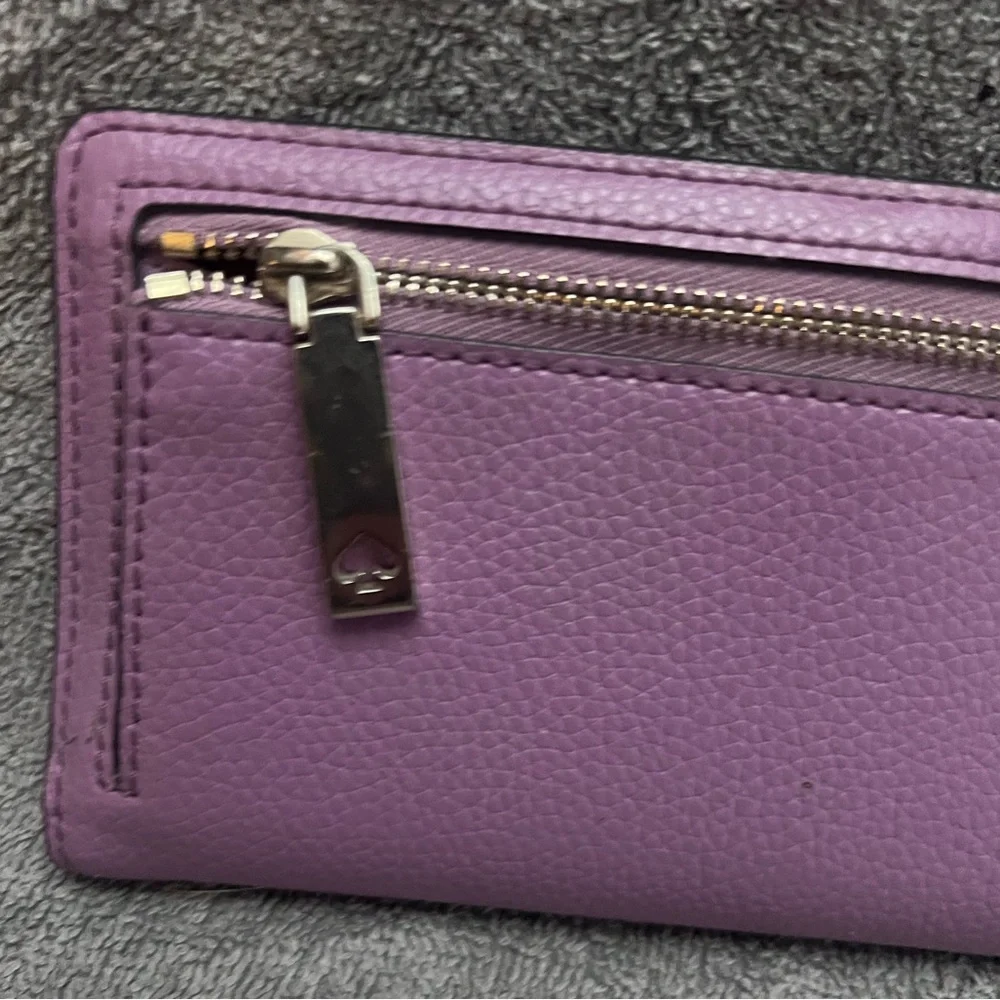 Kate Spade Lavender Wallet - Picture 5 of 9